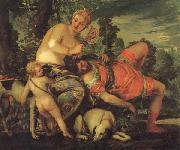 VERONESE (Paolo Caliari) Venus and Adonis oil painting reproduction
